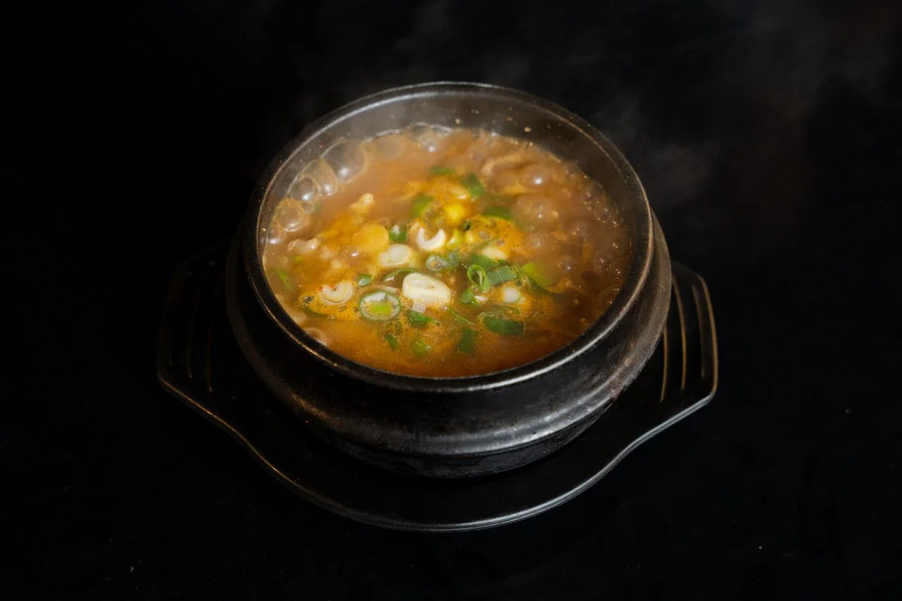 大醬湯泡飯 (된장술밥)