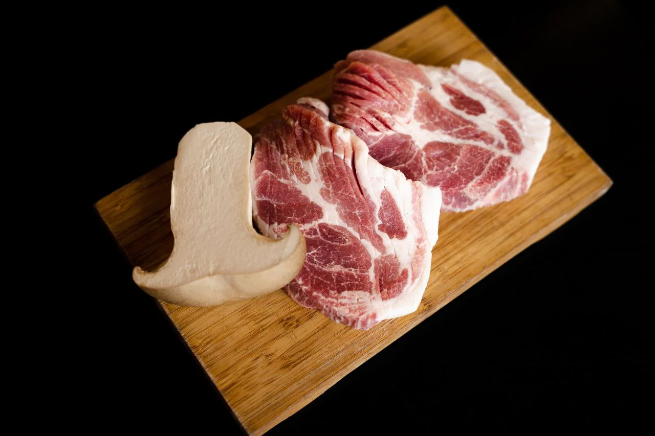 熟成梅花肉(1人份) (숙성목살 1인분)